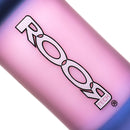 ROOR.US - 99 Series - 18” Fixed Beaker w/ Barrel Perc - Pink & Purple - White & Black Label - The Cave