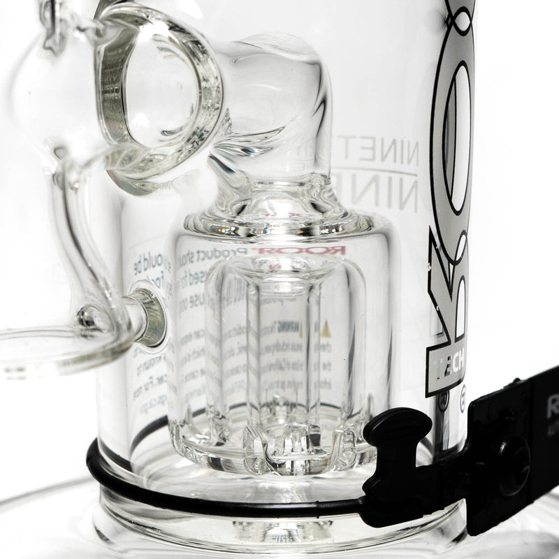 ROOR.US - 99 Series - Single Chamber Barrel Bubbler - White & Black - The Cave