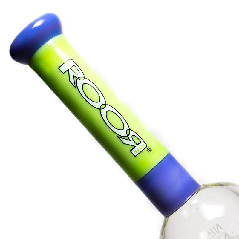 ROOR - 99 Series - 14" Fixed 10 Bubbler - Milky Purple & Slime - White & Black Label - The Cave