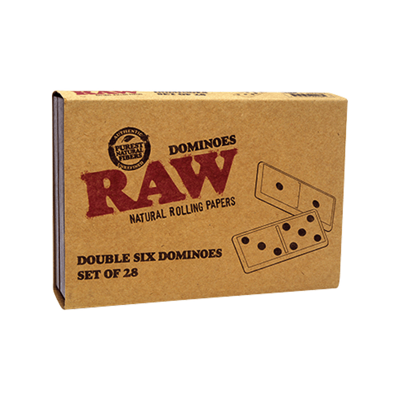 RAW - Double Six Dominoes Set - The Cave