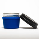 Re:Stash - Dark Blue Jar w/ Black Lid - 4oz - The Cave