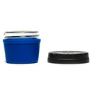 Re:Stash - Dark Blue Jar w/ Black Lid - 4oz - The Cave