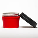 Re:Stash - Red Jar w/ Black Lid - 4oz - The Cave