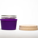 Re:Stash - Purple Jar w/ White Lid - 4oz - The Cave