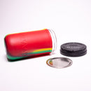 Re:Stash - Rasta Tie Dye Jar w/ Black Lid - 12oz - The Cave