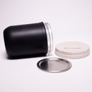 Re:Stash - Black Jar w/ White Lid - 16oz - The Cave