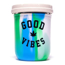 Re:Stash - Ocean Tie Dye "Good Vibes" Jar - 16oz - The Cave