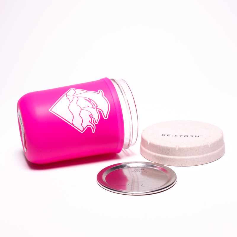 Re:Stash x Pink Dolphin - "Waves Puff" Jar - 8oz - The Cave