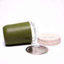 Re:Stash - Cedar Green Jar w/ White Lid - 8oz - The Cave