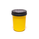 Re:Stash - Yellow Jar w/ Black Lid - 8oz - The Cave
