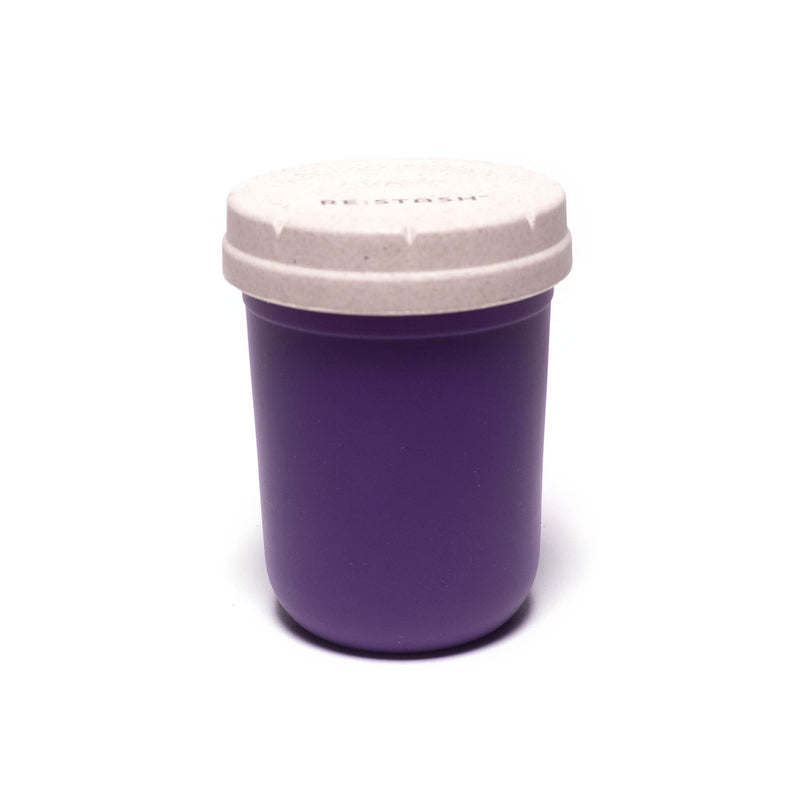 Re:Stash - Purple Jar w/ White Lid - 8oz - The Cave