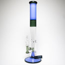 ROOR - 18” Fixed Straight - Milky Purple & Smokey Grey - White & Black Label - The Cave