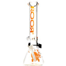 ROOR.US - Intro Collector Series - 99 Series - 14" Beaker - 50x5 - Orange & White - The Cave