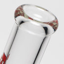 ROOR.US - 99 Series - Single Chamber Barrel Bubbler - Red & Black - The Cave