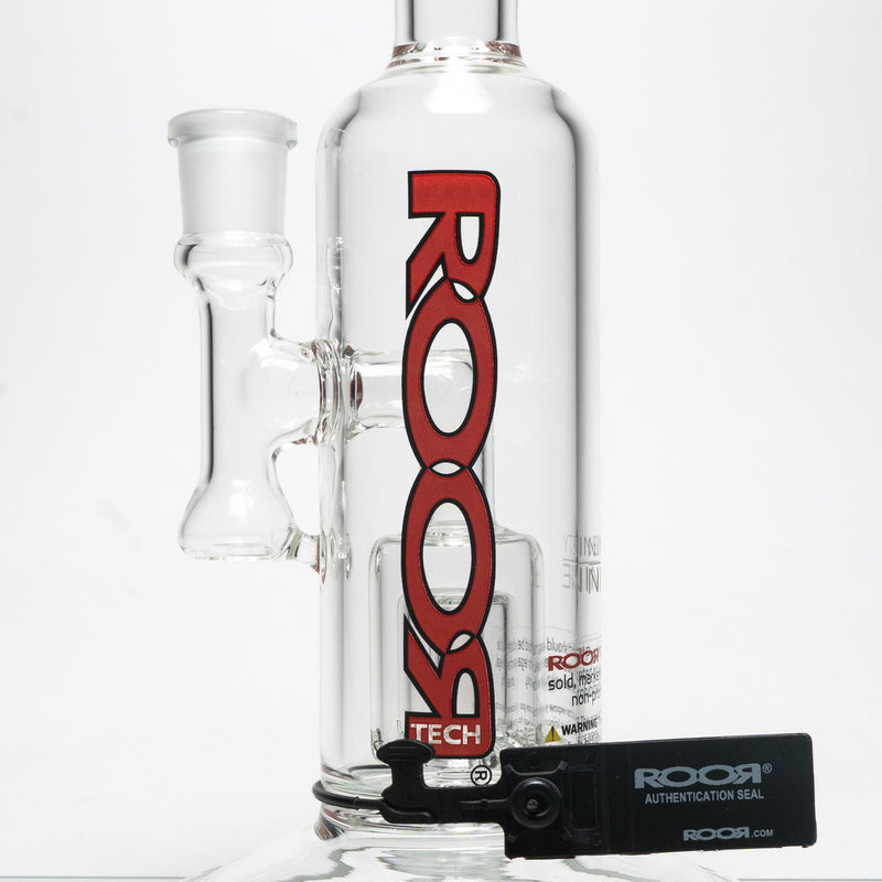 ROOR.US - 99 Series - Single Chamber Barrel Bubbler - Red & Black - The Cave
