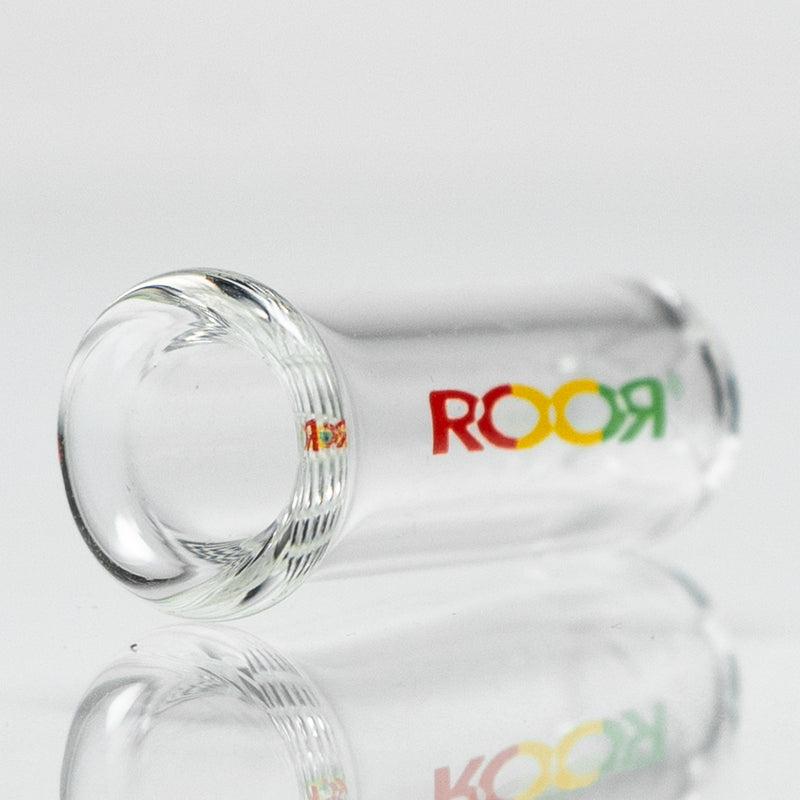 ROOR - Plus Glass Tip - Round - 16mm - Rasta Label - The Cave