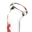 ROOR.US - 99 Series - 18" Bent Neck Beaker - 45x5 - Rasta (No Outline) - The Cave