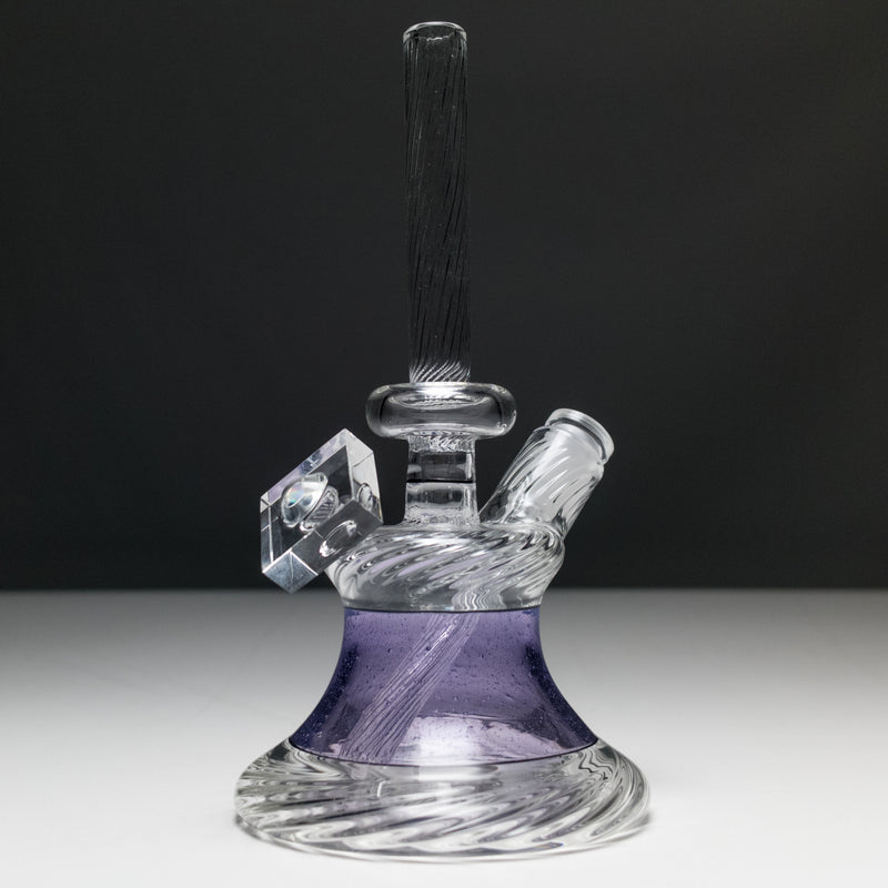 Andy Roth - Vintage Executive Tube - Purple Lollipop & Clear - The Cave