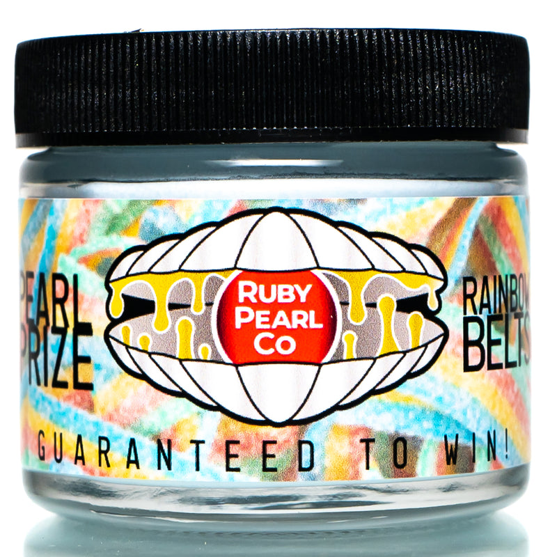 Ruby Pearl Co x The Cave - Pearl Prize Candle - Rainbow Belts - 1oz - The Cave