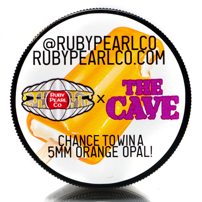 Ruby Pearl Co x The Cave - Pearl Prize Candle - Orange Creamsicle - 1oz - The Cave