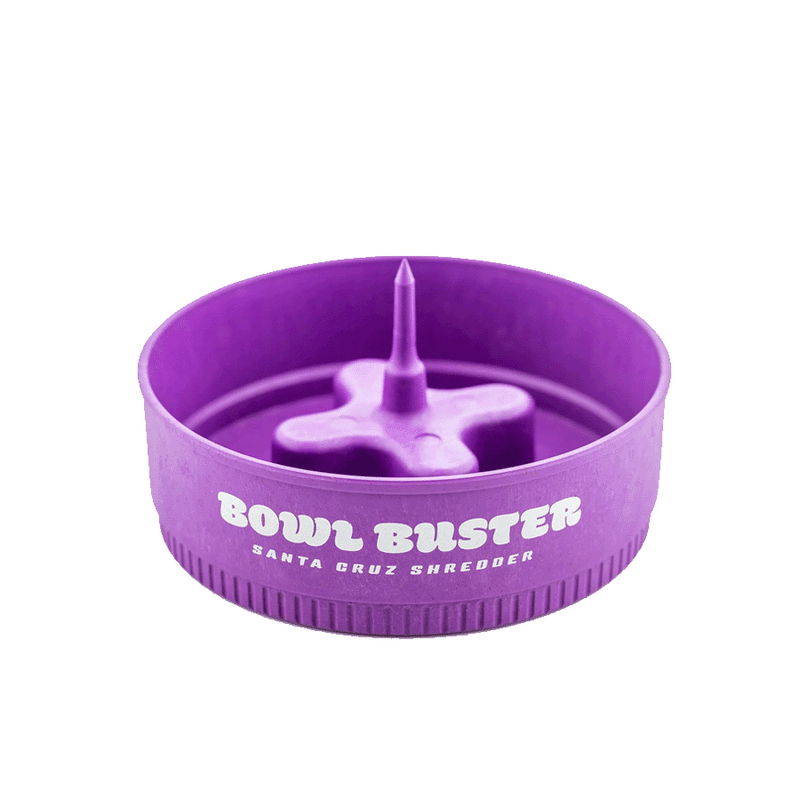 Santa Cruz Shredder - Hemp Bowl Buster - Purple - The Cave
