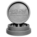 Santa Cruz Shredder - Hemp Grinder - 2 Piece - Grey - The Cave