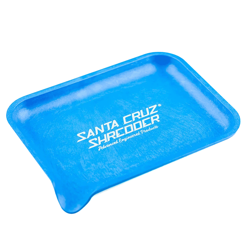 Santa Cruz Shredder - Hemp Rolling Tray - Blue - The Cave