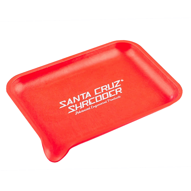 Santa Cruz Shredder - Hemp Rolling Tray - Red - The Cave