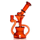 Shadooba Glass - Kickback Recycler - 10mm - Pomegranate