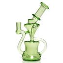 Shadooba Glass - Kickback Recycler - 10mm - Portland Green
