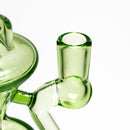 Shadooba Glass - Kickback Recycler - 10mm - Portland Green