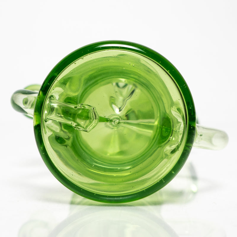 Shadooba Glass - Kickback Recycler - 10mm - Portland Green