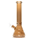Shooters - 14" Electroplated Design Beaker - The Cave