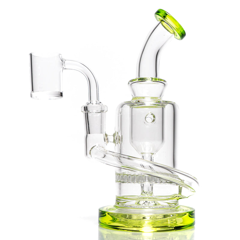 Shooters - Honeycomb Single Chamber Recycler - Green Accent - The Cave