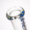 Phoenix Star - 18" Beaker - 7mm - Blue & Gold Label - The Cave