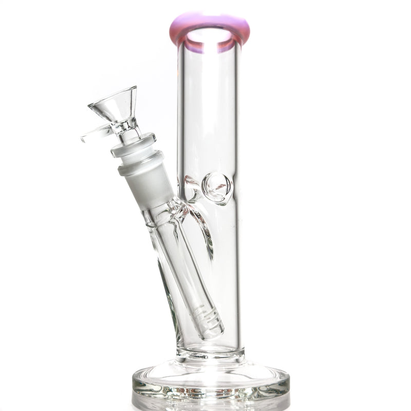 Shooters - 8" Straight - Milky Pink Accent - The Cave