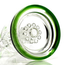 Shooters - 10 Arm Tree Bubbler w/ Splash Guard - Green - The Cave