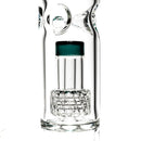 Shooters - 14" Shower Head Straight - Teal - The Cave