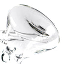 Shooters - 8" Beaker - Smoke Accent - The Cave