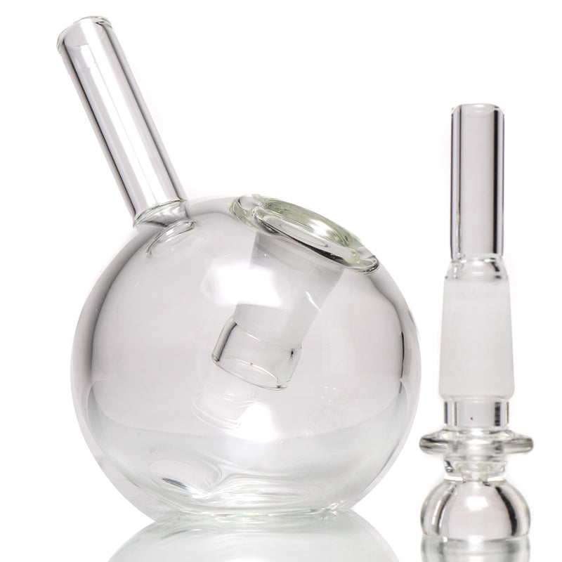 Shooters - Stem Slide Orb Bubbler - Clear - The Cave