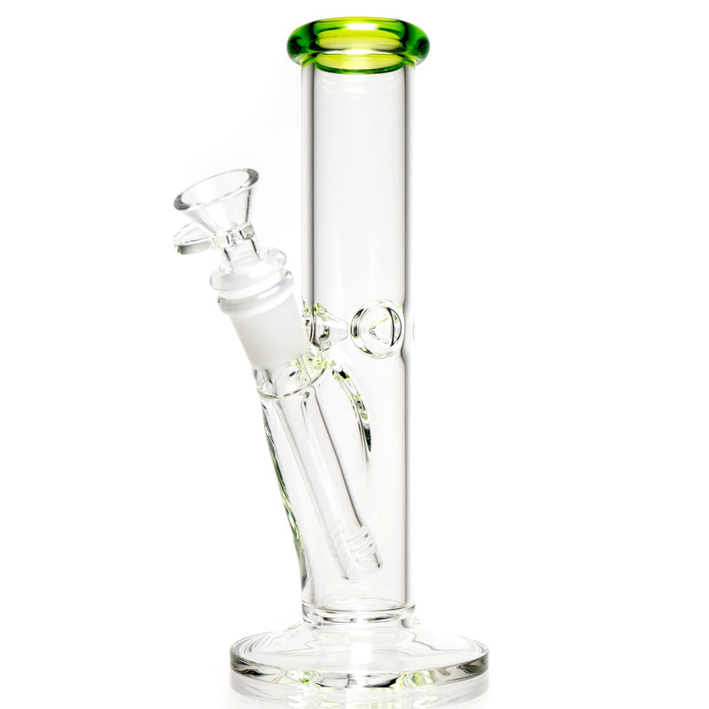 Shooters - 8" Straight - Transparent Green Accent - The Cave