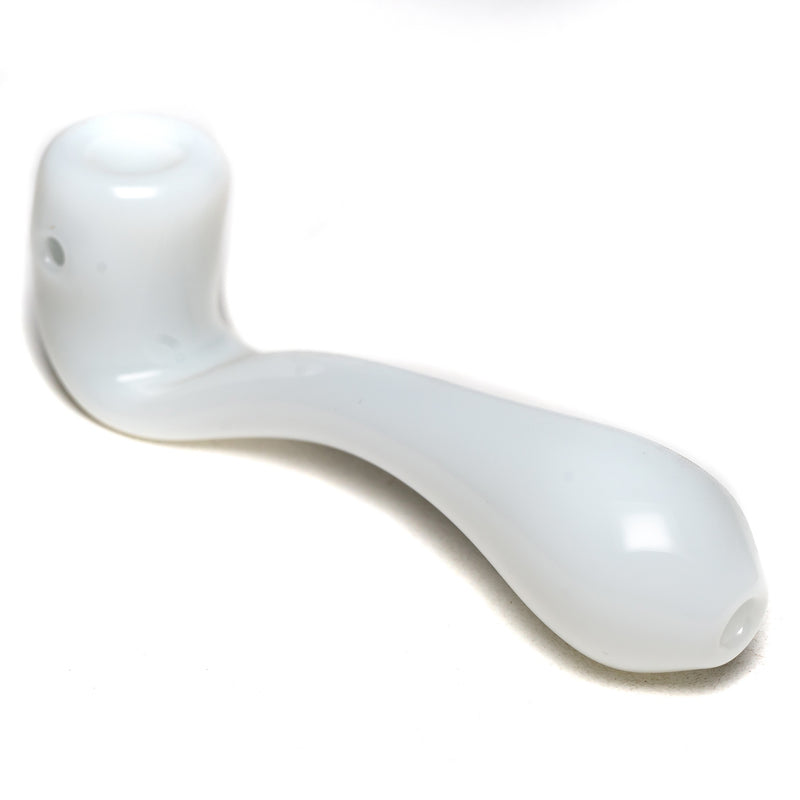 Shooters - 6" Sherlock Pipe - White - The Cave