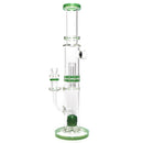 Shooters - Shower to Ratchet Tube w/ Dicro Marble - Milky Green Accents - The Cave