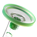 Shooters - Shower to Ratchet Tube w/ Dicro Marble - Milky Green Accents - The Cave