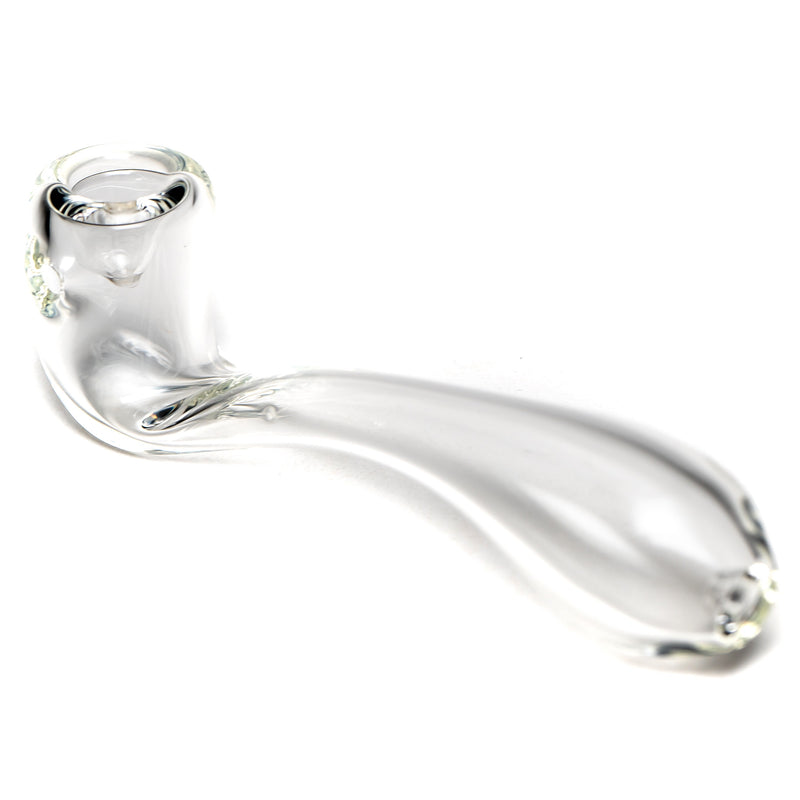 Shooters - 6" Sherlock Pipe - Clear - The Cave
