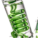 Phoenix Star - 10" Fixed Glycerin Beaker - Green - The Cave