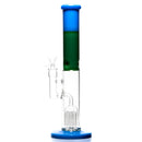 Shooters - 14" Fixed 8 Arm Straight - Milky Blue & Green - The Cave