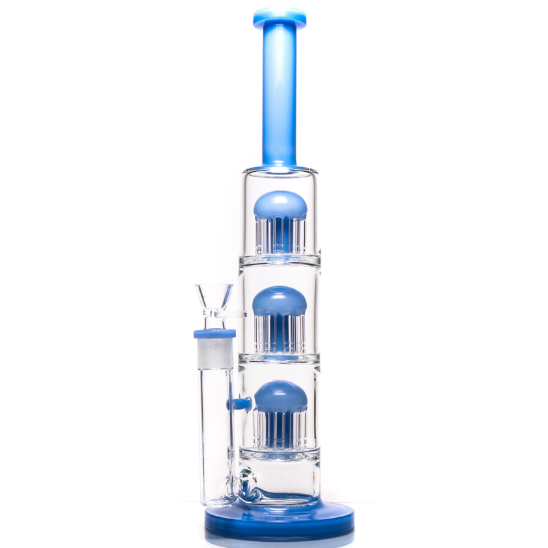 Shooters - 16" Triple Tree Tube - Milky Blue - The Cave