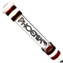 Phoenix Star - 18" Triple Band Beaker - 7mm - Red & White Accents - The Cave