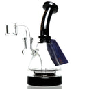 Phoenix Star - Hollow Foot Cone Bubbler - Black - The Cave